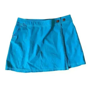 Novara Wrap Skirt Women's Size XL Blue Cycling Athletic Performance Golf Tennis